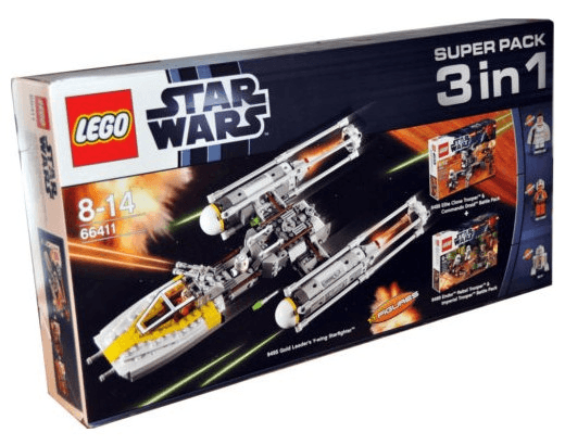 LEGO Star Wars Bundle Pack, Super Pack 3 in 1 (Sets 9488, 9489, and 9495) (66411-1) set, 2012