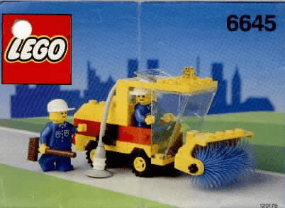 LEGO Street Sweeper (6645-1) set, 1991