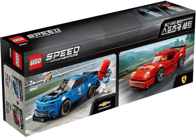 LEGO SPEED CHAMPIONS Bundle Pack (Sets 75890 and 75891) (66647-1) set, 2020