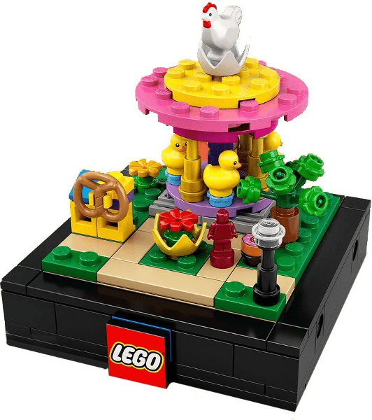 LEGO Bricktober Fairground Set 2/4 - Carousel (2020 Toys "R" Us Exclusive) {Asian Release} (66649-1) set, 2020