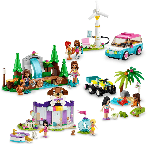 LEGO Friends Bundle Pack, 4 in 1 (Sets 41443, 41677, 41691, and 41697) - LEGO Friends Gift Set (66710-1) set, 2022