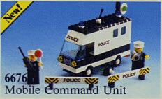 LEGO Mobile Command Unit (6676-1) set, 1986