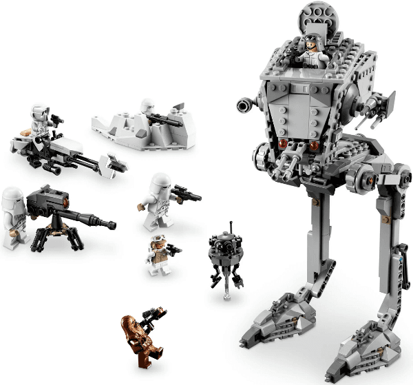 LEGO Star Wars Bundle Pack, 2 in 1 Hoth Battle Gift Set (Sets 75320 and 75322) - Hoth Combo Pack (66775-1) set, 2023