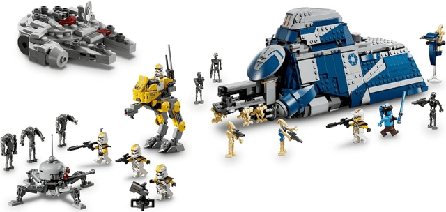 LEGO Star Wars Bundle Pack, 2 in 1 with Bonus Set (Sets 30708, 75431, and 75435) - Epic Battle Set (66808-1) set, 2025