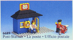 LEGO Post-Station (6689-1) set, 1985
