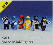 LEGO Space Mini-Figures (6703-1) set