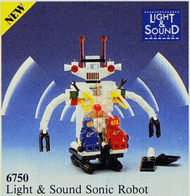 LEGO Sonic Robot (6750-1) set, 1986
