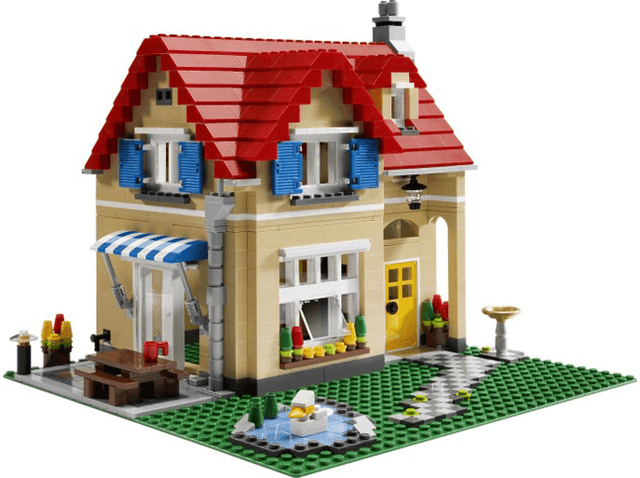 LEGO Family Home (6754-1) set, 2009