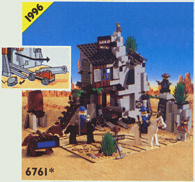 LEGO Bandit's Secret Hide-Out (6761-1) set, 1996