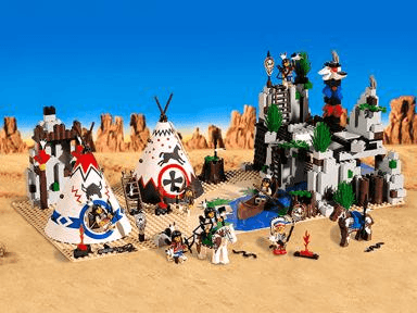 LEGO Rapid River Village (6766-1) set, 1997