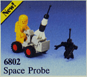 LEGO Space Probe (6802-1) set, 1986