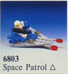 LEGO Space Patrol (6803-1) set, 1983
