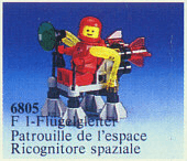 LEGO Surface Hopper (6806-1) set, 1985