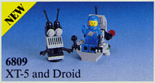LEGO XT-5 and Droid (6809-1) set, 1988