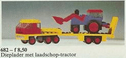 LEGO Low-Loader and Tractor (682-1) set