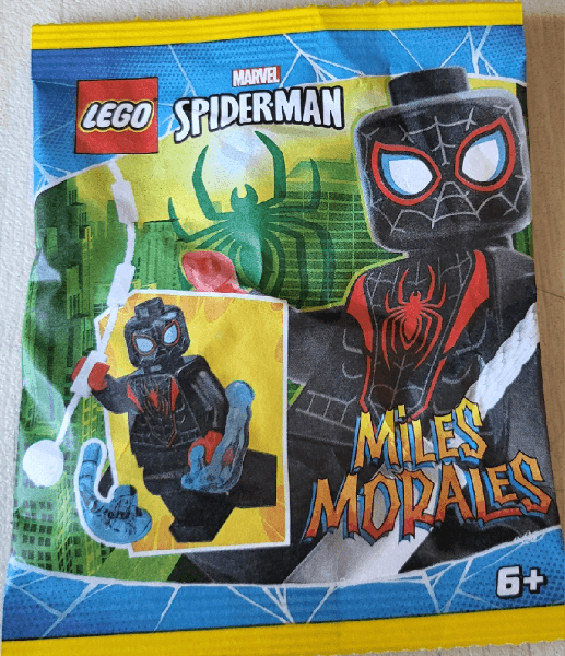 LEGO Miles Morales paper bag #2 (682402-1) set, 2024