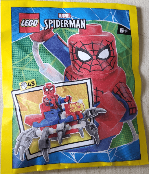 LEGO Spider-Man with Spider-Crawler paper bag (682404-1) set, 2024