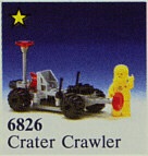 LEGO Crater Crawler (6826-1) set, 1985