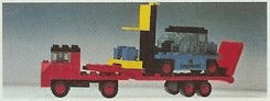 LEGO Low-Loader with Fork Lift Truck (684-1) set