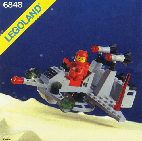 LEGO Interplanetary Shuttle (6848-2) set, 1985