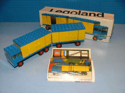 LEGO Truck with Trailer (without Stickers) (685-2) set