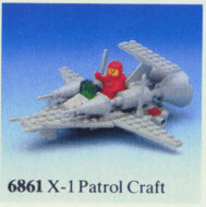 LEGO X1 Patrol Craft (6861-1) set