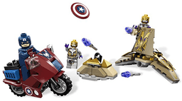 LEGO Captain America's Avenging Cycle (6865-1) set