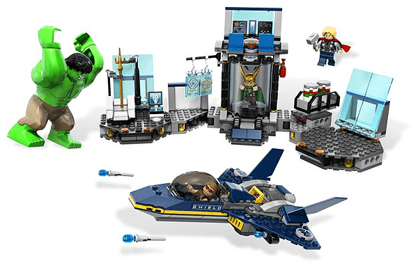 LEGO Hulk's Helicarrier Breakout (6868-1) set, 2012