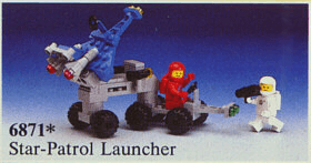 LEGO Star Patrol Launcher (6871-1) set, 1984