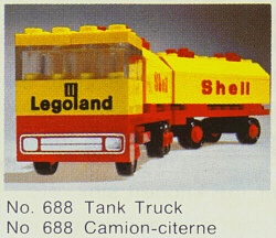 LEGO Shell Tank Truck (688-1) set