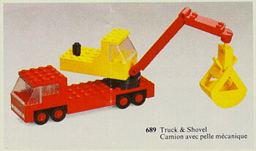LEGO Truck & Shovel (689-1) set