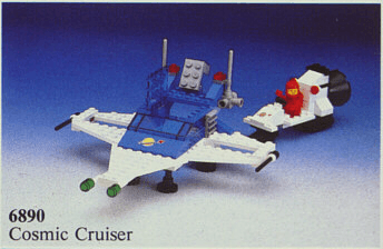 LEGO Cosmic Cruiser (6890-1) set, 1982