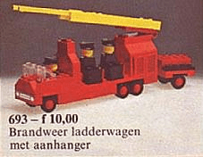 LEGO Fire Engine with Firemen (693-1) set