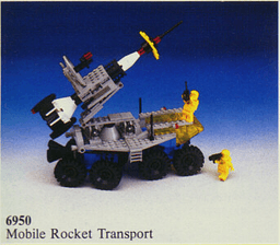 LEGO Mobile Rocket Transport (6950-1) set