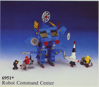 LEGO Robot Command Center (6951-1) set, 1984