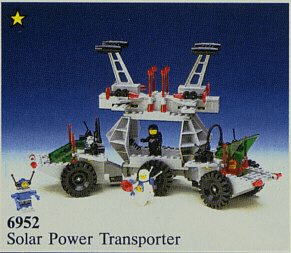 LEGO Solar Power Transporter (6952-1) set, 1985