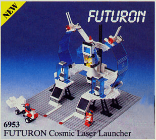 LEGO Cosmic Laser Launcher (6953-1) set, 1987