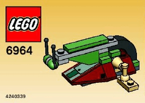 LEGO Boba Fett's Slave I - Mini polybag (6964-2) set, 2004