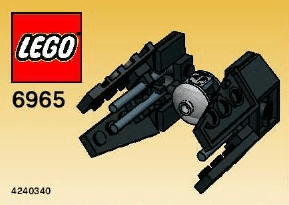 LEGO TIE Interceptor - Mini {Kabaya Version} (6965-1) set, 2004