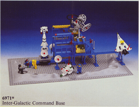 LEGO Inter-Galactic Command Base (6971-1) set, 1984