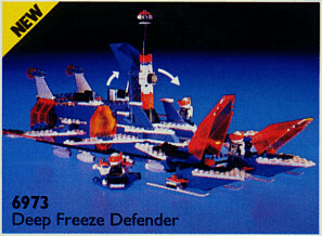LEGO Deep Freeze Defender (6973-1) set, 1993