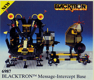 LEGO Message Intercept Base (6987-1) set, 1988