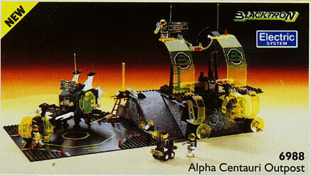 LEGO Alpha Centauri Outpost (6988-1) set, 1991