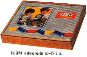 LEGO Kindergarten LEGO Set (700K-1) set, 1960