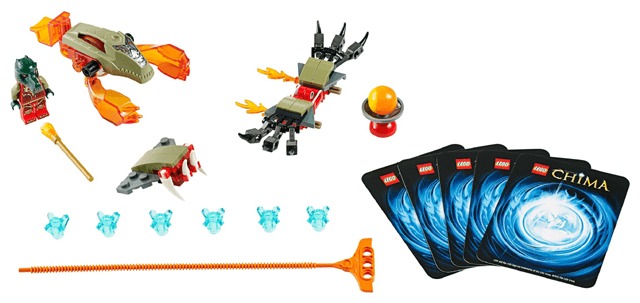 LEGO Flaming Claws (70150-1) set, 2014