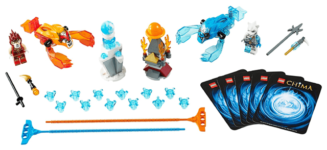 LEGO Fire vs. Ice (70156-1) set, 2014