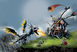 Viking Double Catapult vs. the Armoured Ofnir Dragon
