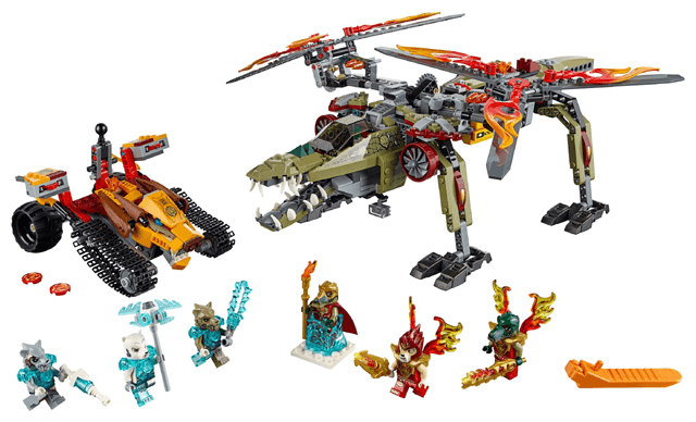 LEGO King Crominus' Rescue (70227-1) set, 2015