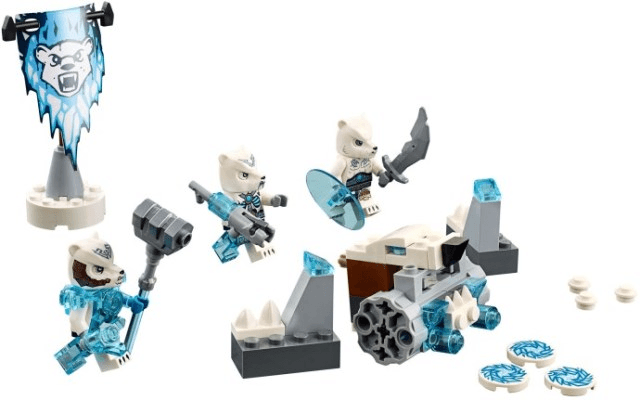 LEGO Ice Bear Tribe Pack (70230-1) set, 2015