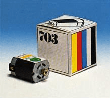 LEGO 12V Replacement Electric Motor (703-1) set, 1969